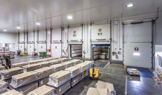 L'area di spedizione deve essere sempre ordinata e pulita