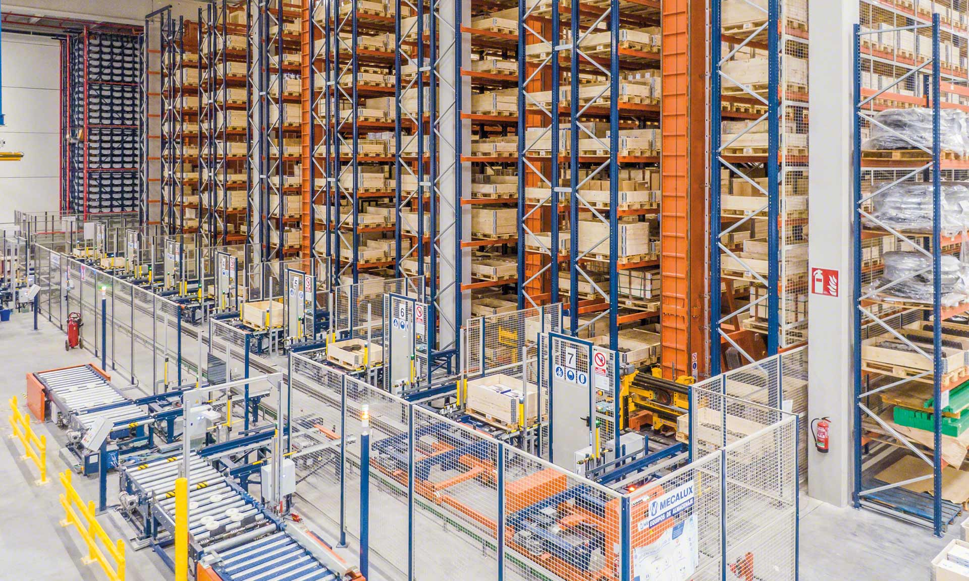 L'automazione della logistica aumenta significativamente l'efficienza del magazzino L'automazione della logistica aumenta significativamente l'efficienza del magazzino