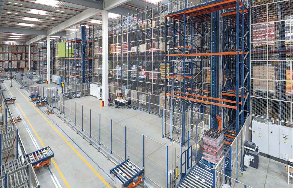 L’automazione è una soluzione efficace per creare un buffer o una zona di stoccaggio temporaneo della merce