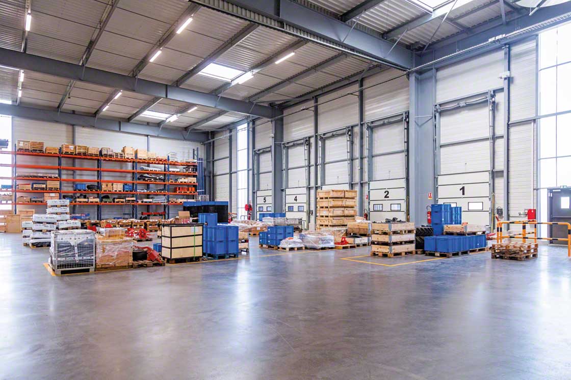 Easy WMS può assegnare automaticamente a un buffer la merce che poi sarà caricata direttamente sul camion