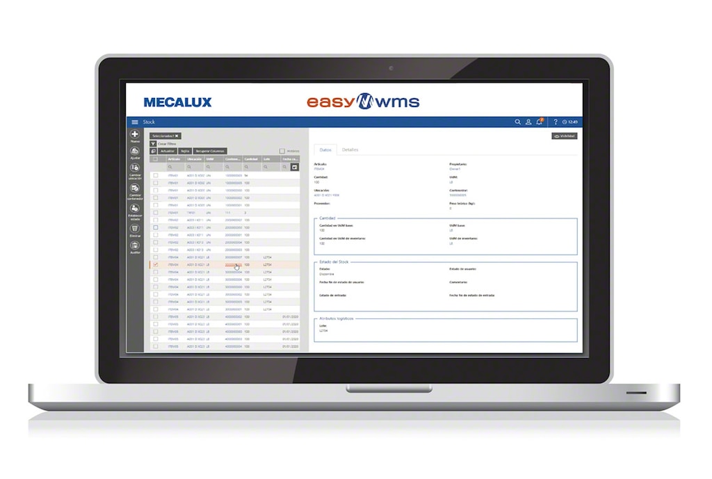 Easy WMS di Mecalux organizza i cicli di conteggio