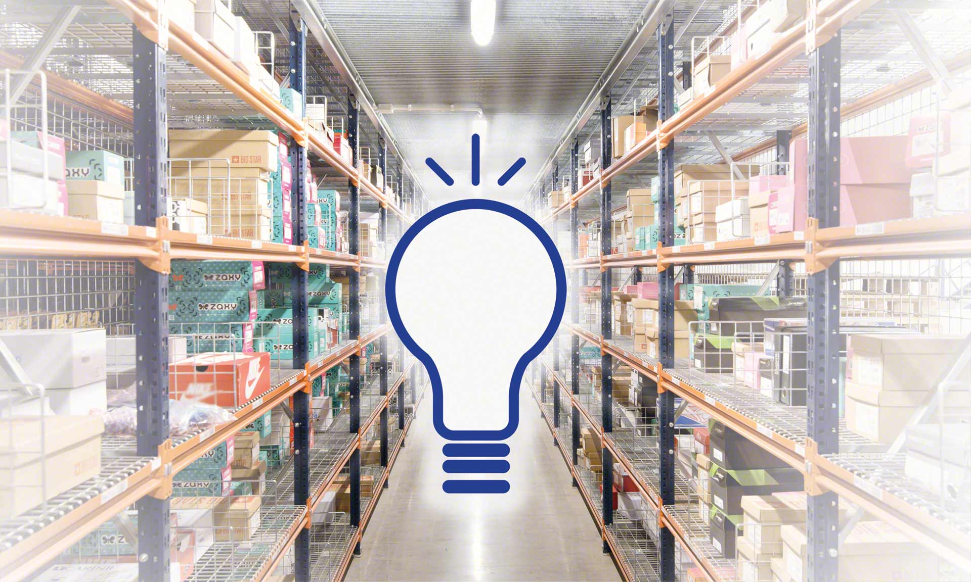 L’illuminazione del magazzino semplifica il lavoro degli operatori e apporta maggiore sicurezza