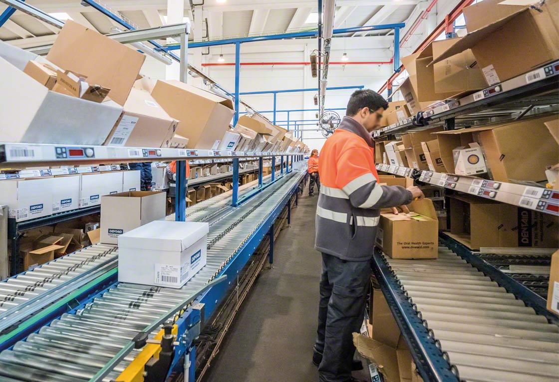 Il pick-to-carton consiste nel preparare gli ordini direttamente nelle scatole di cartone che si invieranno ai clienti