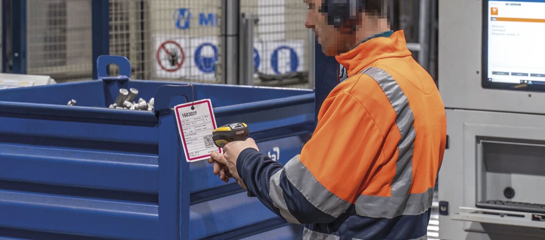 Qualsiasi sistema di identificazione in magazzino è in grado di leggere i codici QR