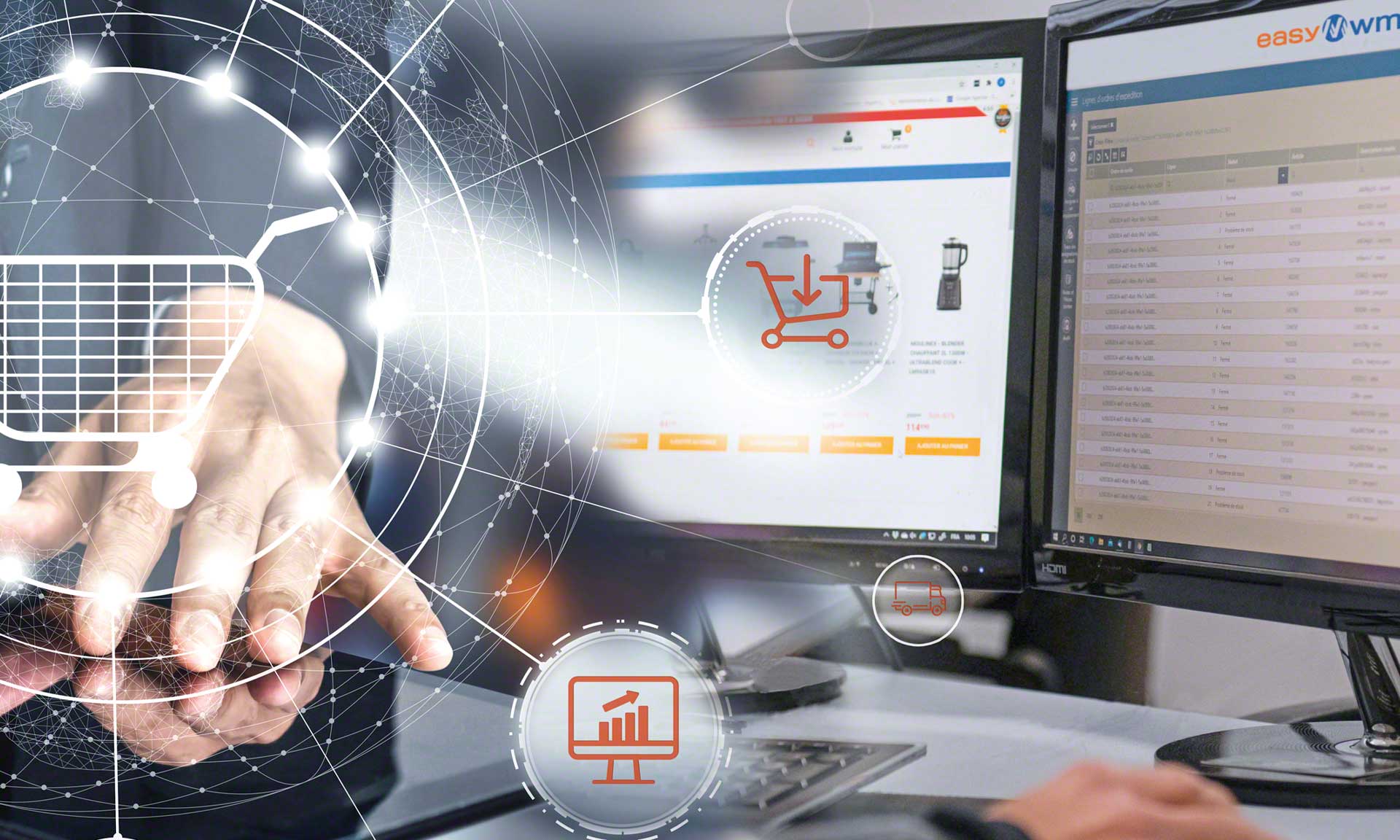 Il software gestionale e-commerce è un programma che governa i cicli operativi nei magazzini e-commerce