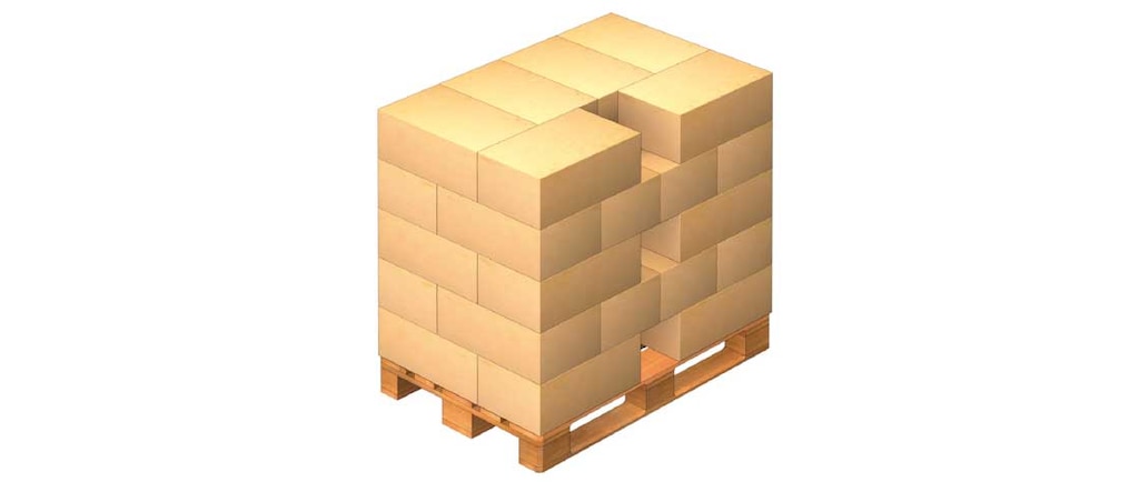 I pallet permettono l’unitizzazione di imballaggi di diverso tipo