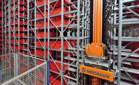 Mecalux installa un nuovo magazzino automatico di contenitori e pallet per l’azienda polacca di prodotti a base di carne