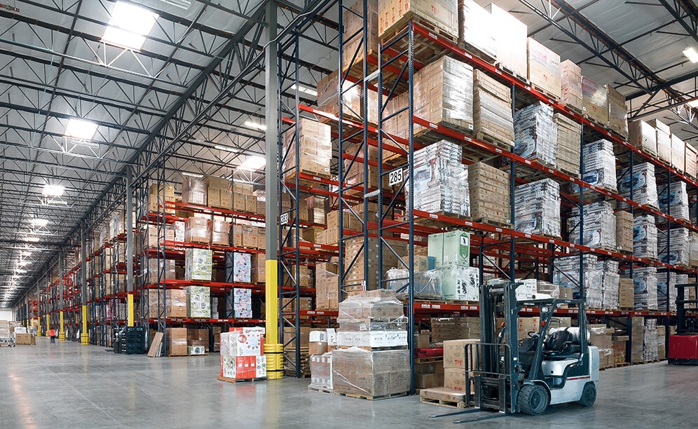 Scaffalature portapallet per l'azienda che produce mobili per bambini Delta Children Scaffalature portapallet per l'azienda che produce mobili per bambini Delta Children