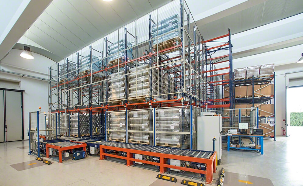 VI-MA automatizza il magazzino di componenti per imballaggi metallici in Italia VI-MA automatizza il magazzino di componenti per imballaggi metallici in Italia