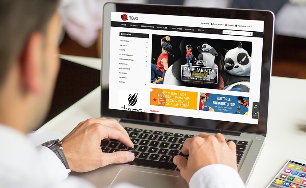 Il magazzino di Global Freaks è integrato con PrestaShop, eBay e Amazon