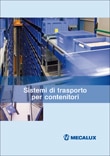 Sistemi trasporto per contenitori