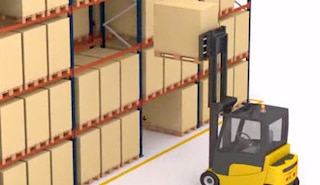 Funzionamento del sistema portapallet Funzionamento del sistema portapallet