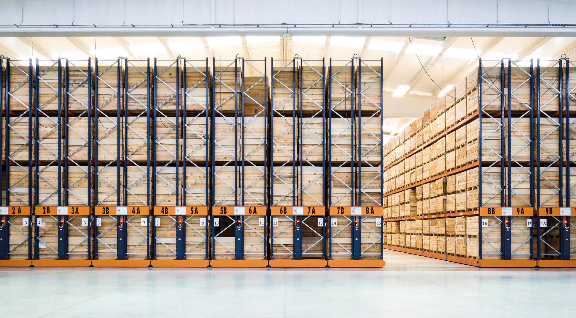 Scaffalature compattabili Movirack Scaffalature compattabili Movirack