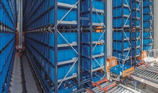 Trasloelevatori per contenitori Miniload Trasloelevatori per contenitori Miniload