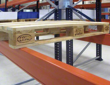 Slitte europallet