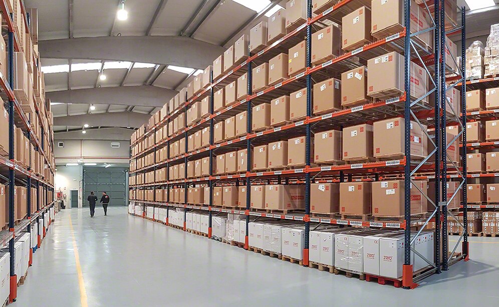 Warehouse for La Spaziale coffee machines with Easy WMS