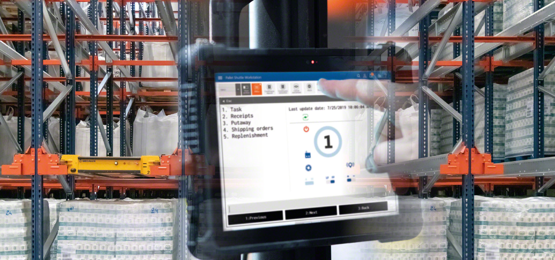 Integrazione del Pallet Shuttle con il WMS Integrazione del Pallet Shuttle con il WMS
