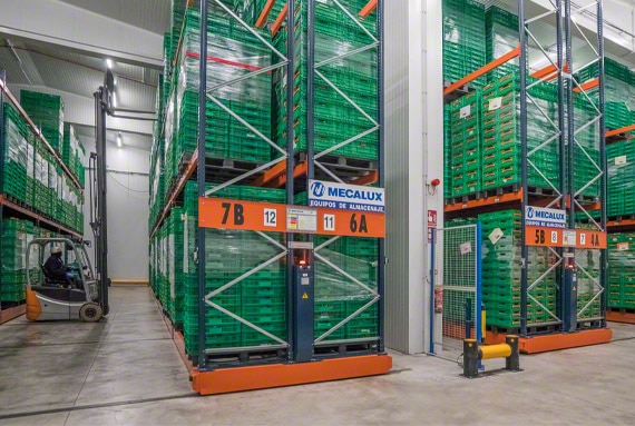 La scaffalatura compattabile aumenta la capacità dei magazzini con problemi di spazio