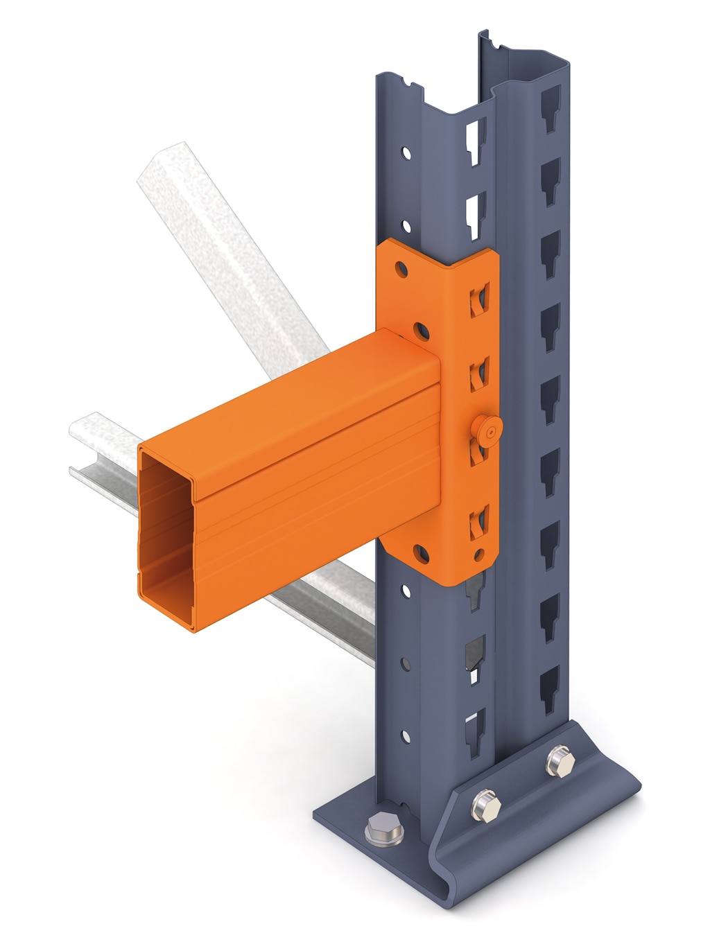 Sistema antisgancio per le scaffalature portapallet