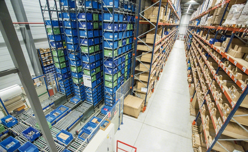 Un efficiente magazzino automatico miniload per l’azienda Diager Un efficiente magazzino automatico miniload per l’azienda Diager