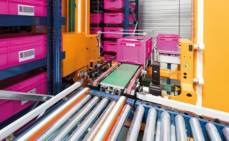 L'azienda si è affidata all'automazione offerta dal magazzino di contenitori miniload di Mecalux per gestire il processo logistico del suo centro ubicato a Servon-sur-Vilaine (Francia)