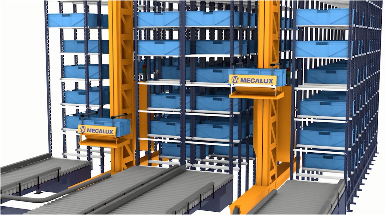 Miniload – Magazzino automatico per carichi leggeri Miniload – Magazzino automatico per carichi leggeri