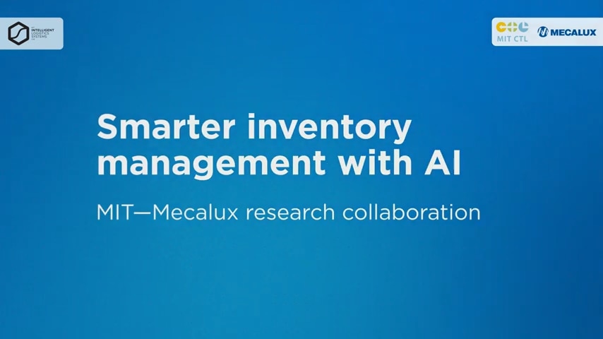 Il MIT e Mecalux promuovono il riapprovvigionamento intelligente basato sull'intelligenza artificiale nei magazzini