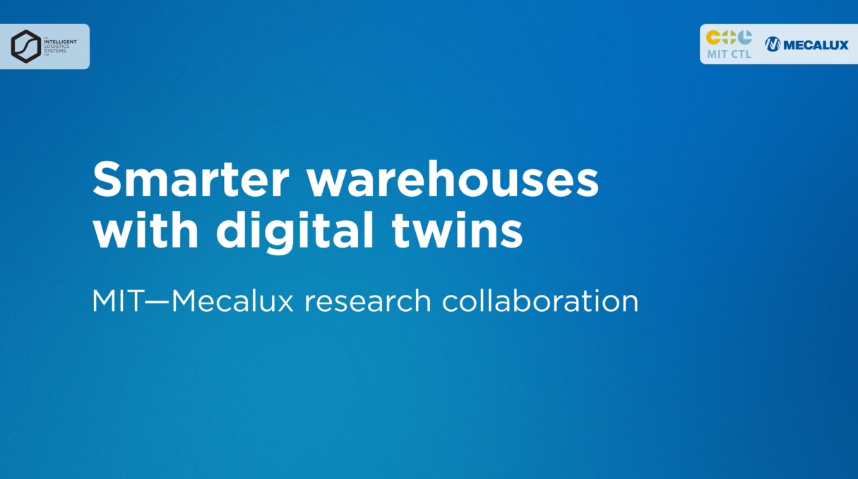 Magazzini più intelligenti con digital twins e il Pallet Shuttle automatico 3D