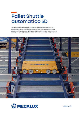 Pallet Shuttle Automatico 3D