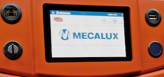 Ogni robot AMR è dotato di un display per le interrogazioni sullo stato e le attività di manutenzione