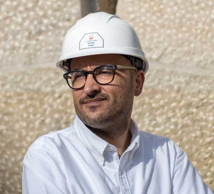 David Puig, architetto aggiunto della Sagrada Familia