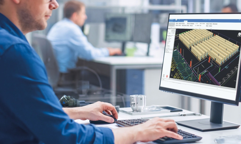Software Mecalux utilizzato nella progettazione dei sistemi di stoccaggio per i propri clienti