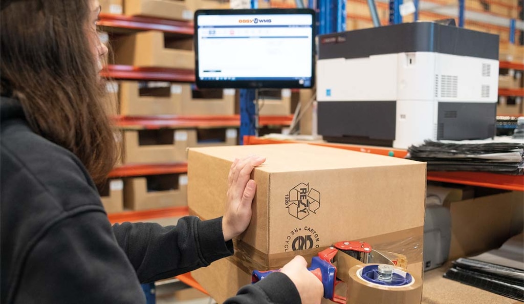 Il “packaging” ottimizzato contribuisce a ridurre l’impatto ambientale dell’e-commerce