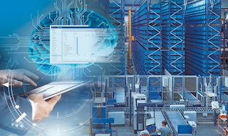 Un software di gestione magazzino end-to-end include l'intera supply chain
