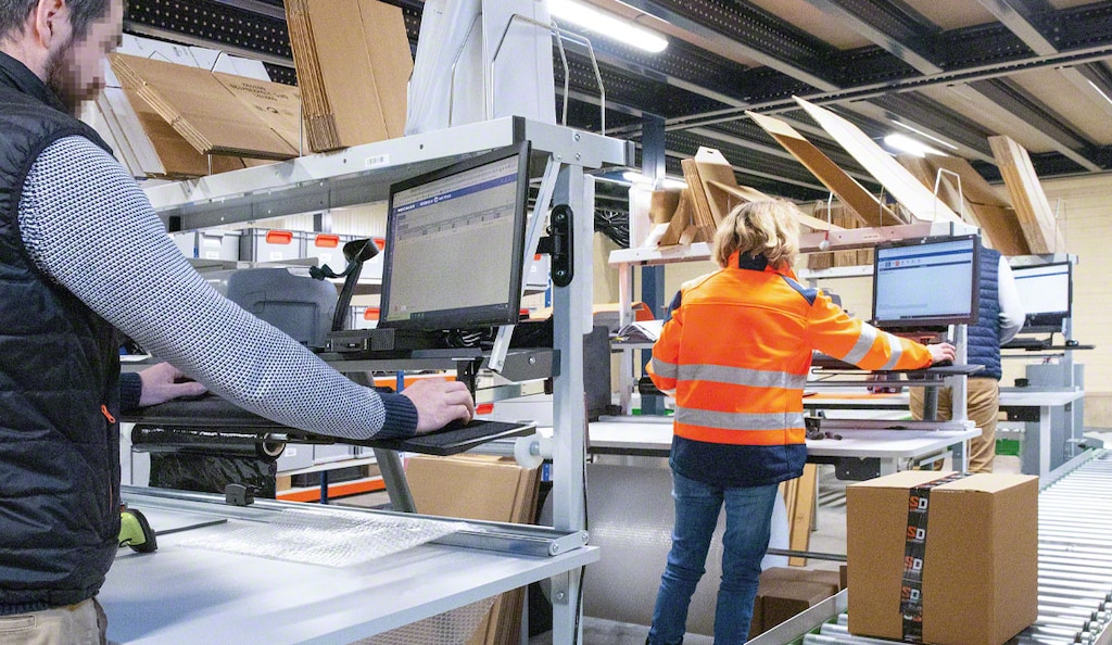 Easy WMS in SaaS coordina tutti i cicli operativi del magazzino di SurDiscount