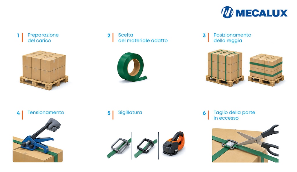 La reggiatura dei pallet è fondamentale per garantire il corretto funzionamento dei magazzini automatici