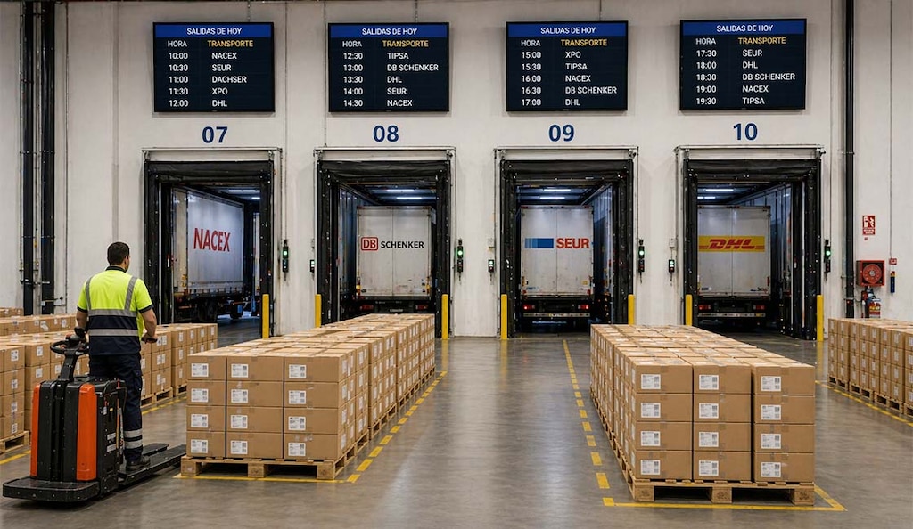 Applicazione dello SMED nella logistica per preassegnare le baie e sequenziare i carichi
