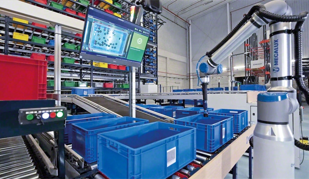 La tecnologia garantisce agilità e precisione in operazioni quali la preparazione degli ordini