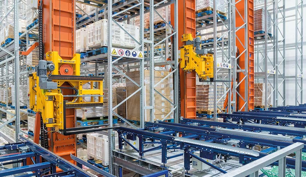 I magazzini automatici integrano sistemi in grado di movimentare le merci