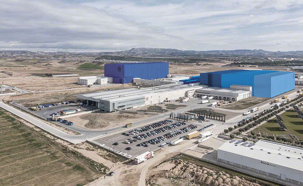 Centro logistico di Congelados de Navarra a Fustiñana