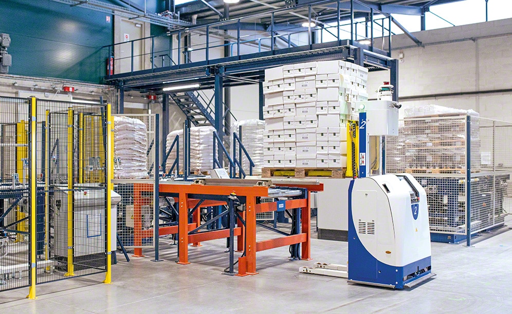 La robotica ha migliorato la logistica del produttore di cereali Sabarot
