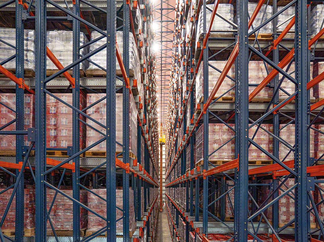 L’automazione permette a Grupo Rica di gestire fino a 120 pallet ora