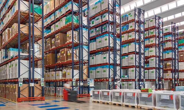 Magazzino dell’operatore logistico Chiggiato a Padova