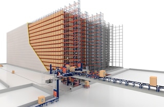 Gli elevatori di pallet possono raggiungere un’altezza massima di 40 m