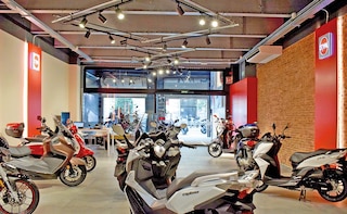 Concessionario del Gruppo Motos Bordoy nella calle Balmes di Barcellona