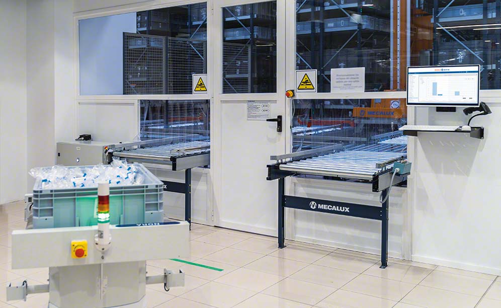 Magazzino del produttore di materiale elettrico Normagrup in Asturia (Spagna)