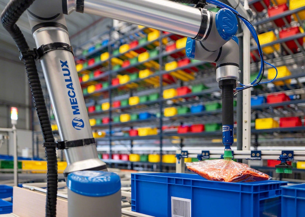 I robot collaborativi possono gestire un'ampia gamma di articoli