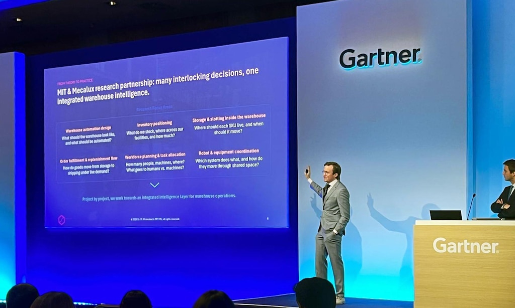 Matthias Winkenbach, direttore del MIT Intelligent Logistics Systems Lab, al Gartner Supply Chain Symposium/Xpo 2026 di Barcellona