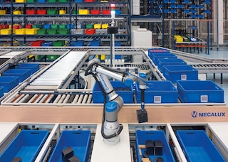 Mecalux lancia un sistema robotizzato per la preparazione degli ordini con la tecnologia dell’intelligenza artificiale di Siemens