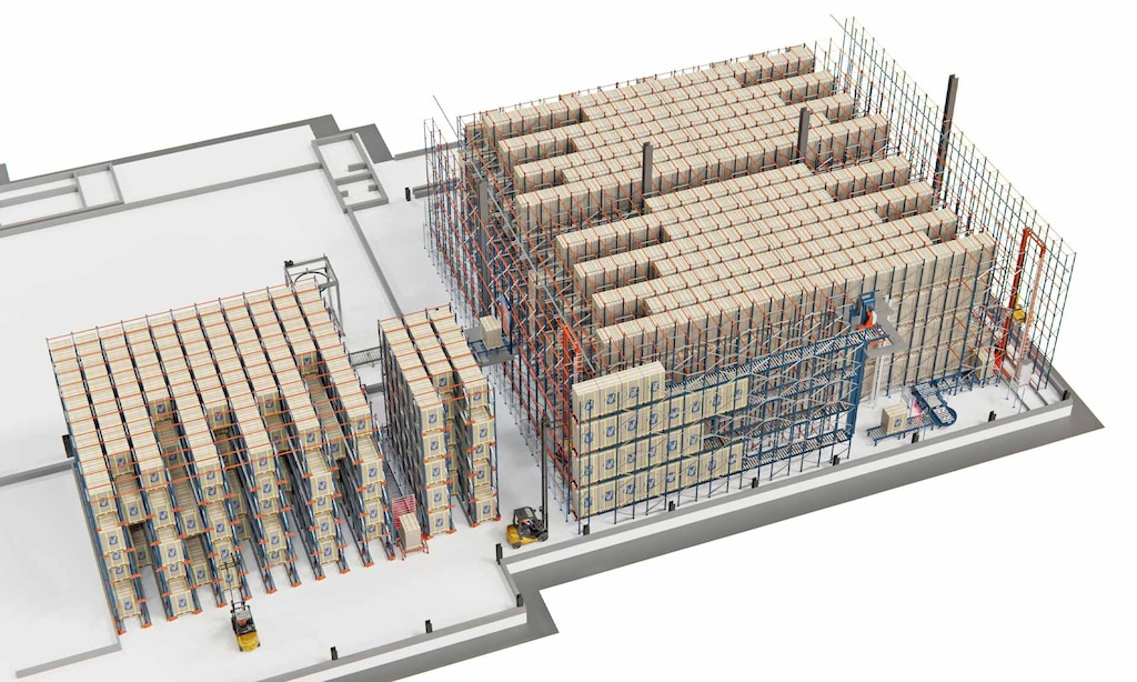 Nuovo magazzino automatico di Melvit in Polonia destinato alla gestione di fiocchi d'avena